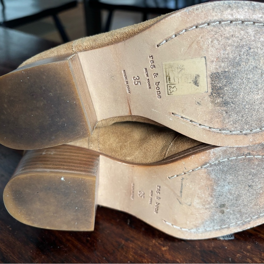 Rag & Bone Suede Boots Size 35 - Picture 5 of 5